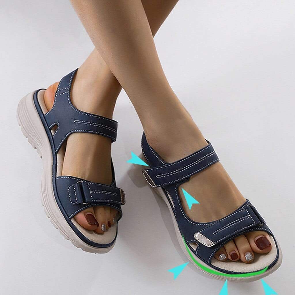 MisFun Bunion Correction Sandals/Womens Wide Width Sandals Hollow